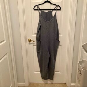 Sincerely Jules Gray Sleeveless Jumpsuit